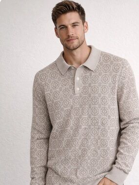 Abercrombie & Fitch men’s sweater polo large NWT